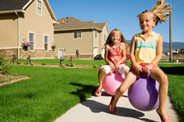 Children playing