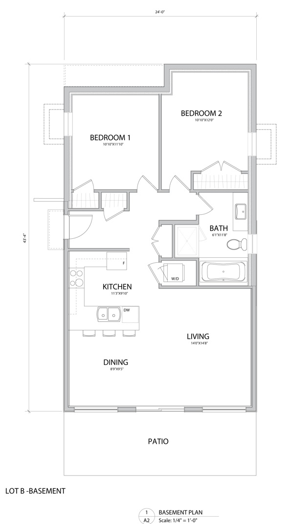Unit 27 Lower Floor-plan