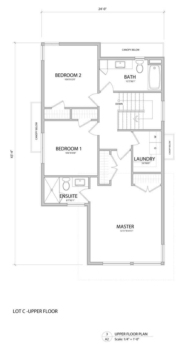 Unit 28 Upper Floor-plan